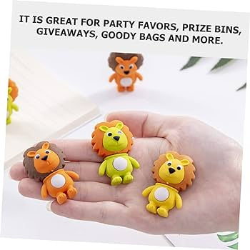 Animal Theme Mini Lion Eraser