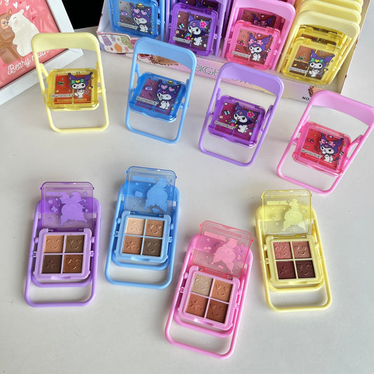 Mini Chair Eyeshadow Pallete with Phone Stand