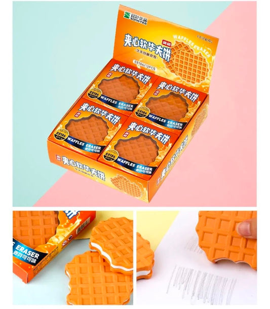 Waffles Jumbo Eraser