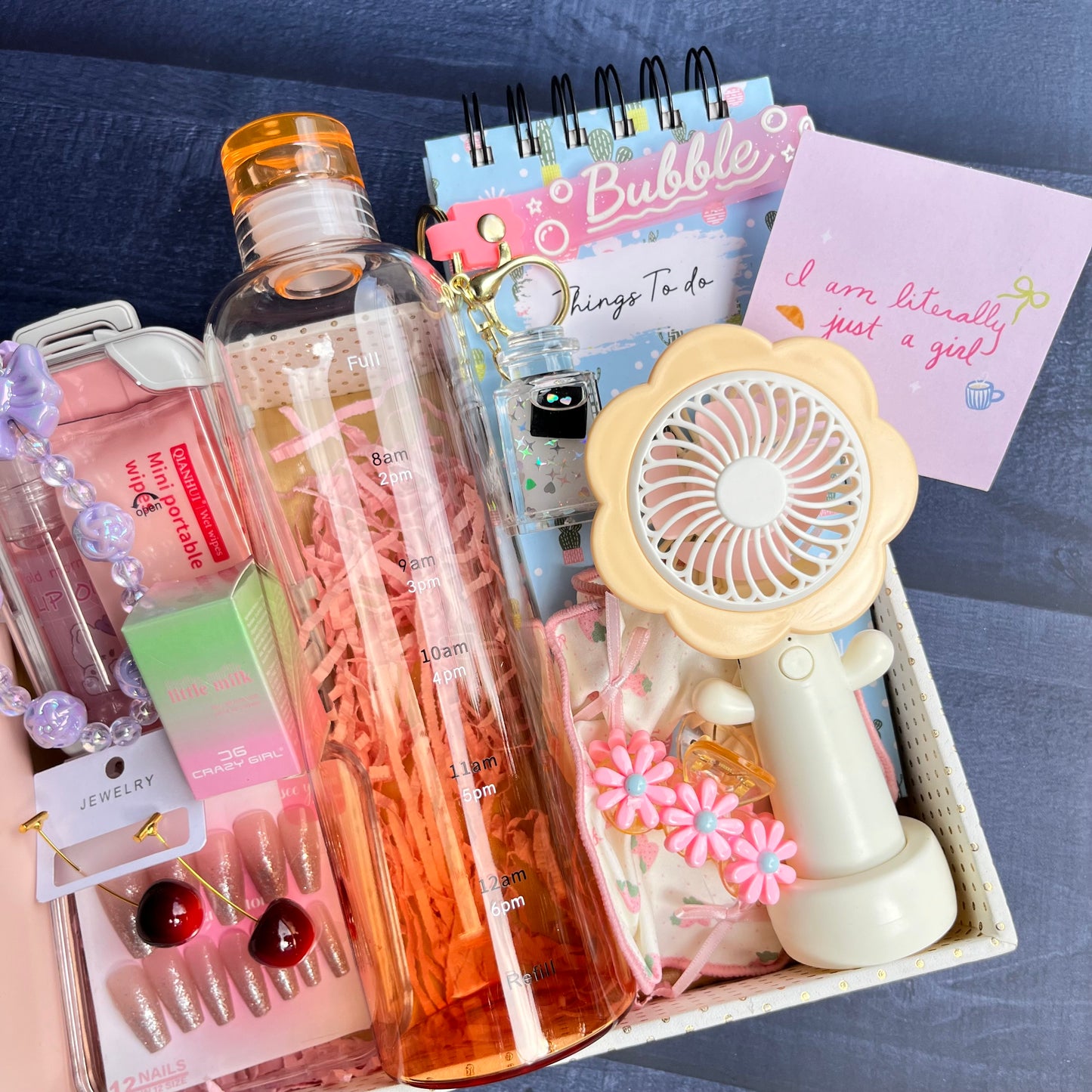 Kawaii Travel Basket Hamper