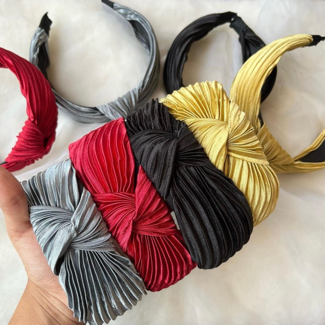 Pleated Knot Hairband