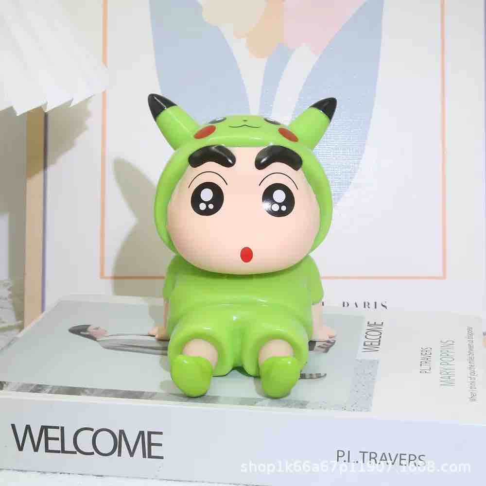 Shinchan Phone Stand-Pokemon Edition | BUY 1 Get 1 FREE | Cute Decor Figure