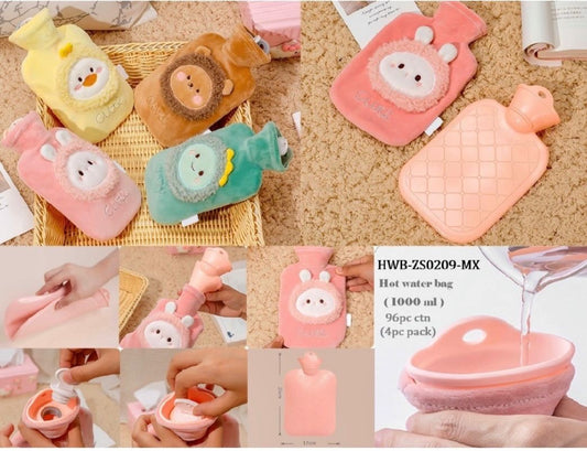 Cute Animal Premium Hot Water Bag - 1000 ml