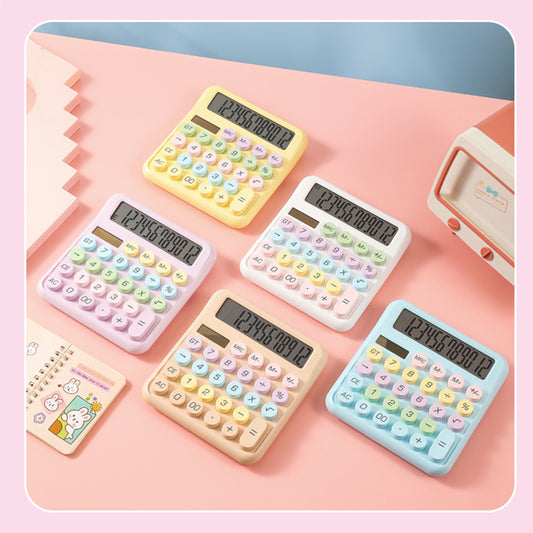 Pastel Candy Mechanical Calculator