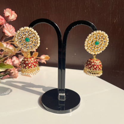 Kundan Jhumka Earring