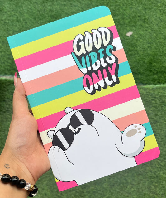Good Vibes Only A5 Diary/Notebook