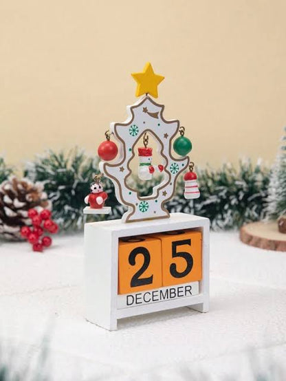 DIY Christmas Tree Calender | Wooden Calender for Decor