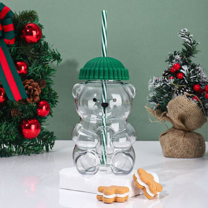 Starbucks Teddy Glass Sipper