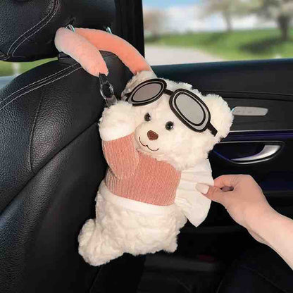 Pookie Teddy Bear Tissue Holder