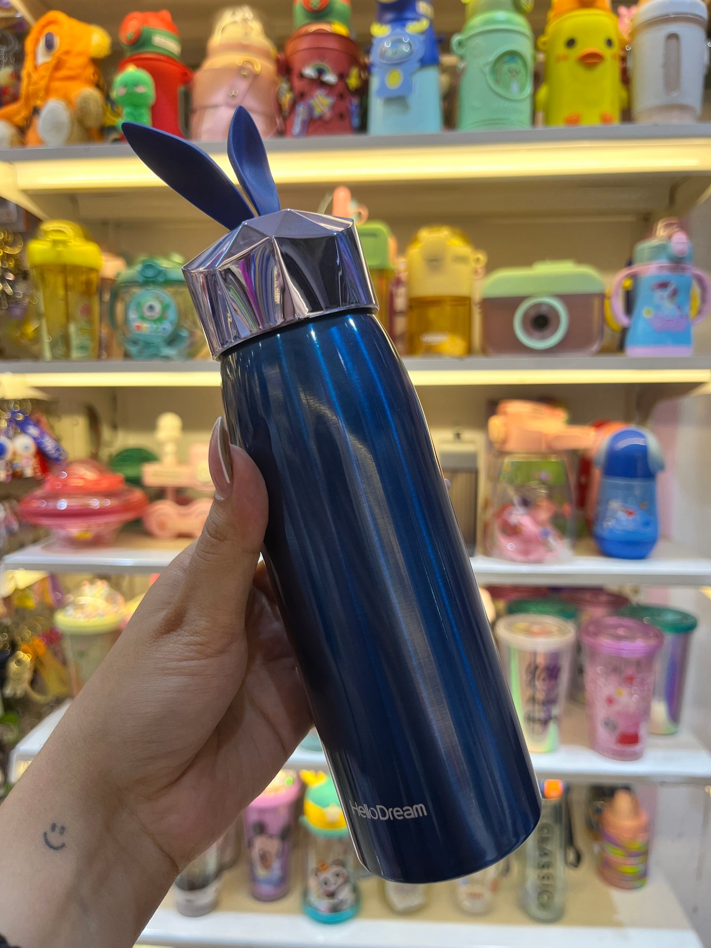 Crystal Rabbit Vaccum Bottle