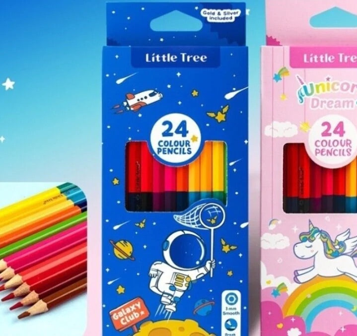 Little Tree Coloured Pencils Pack