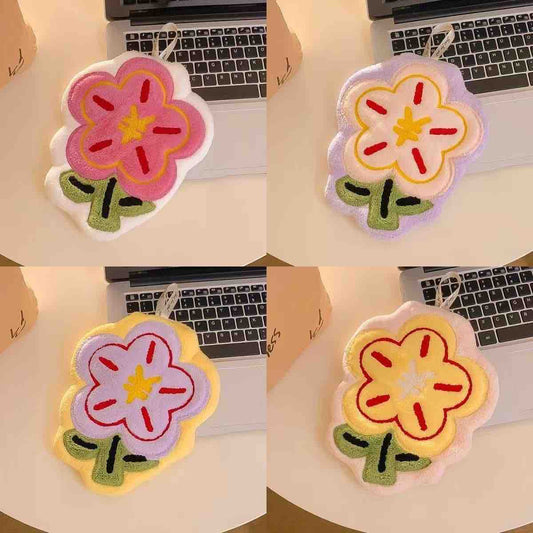 Cute Kawaii Flower Hand Towel | Soft & Absorbent