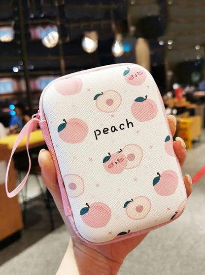 Kawaii Organizer Pouch | Aesthetic Multipurpose Pouch