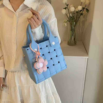 Stylish Silicone Bags with 5 Pcs Detachable Charms