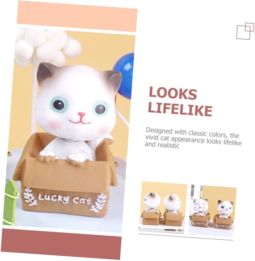 Cute Cat Bobblehead|Cute Decor Option