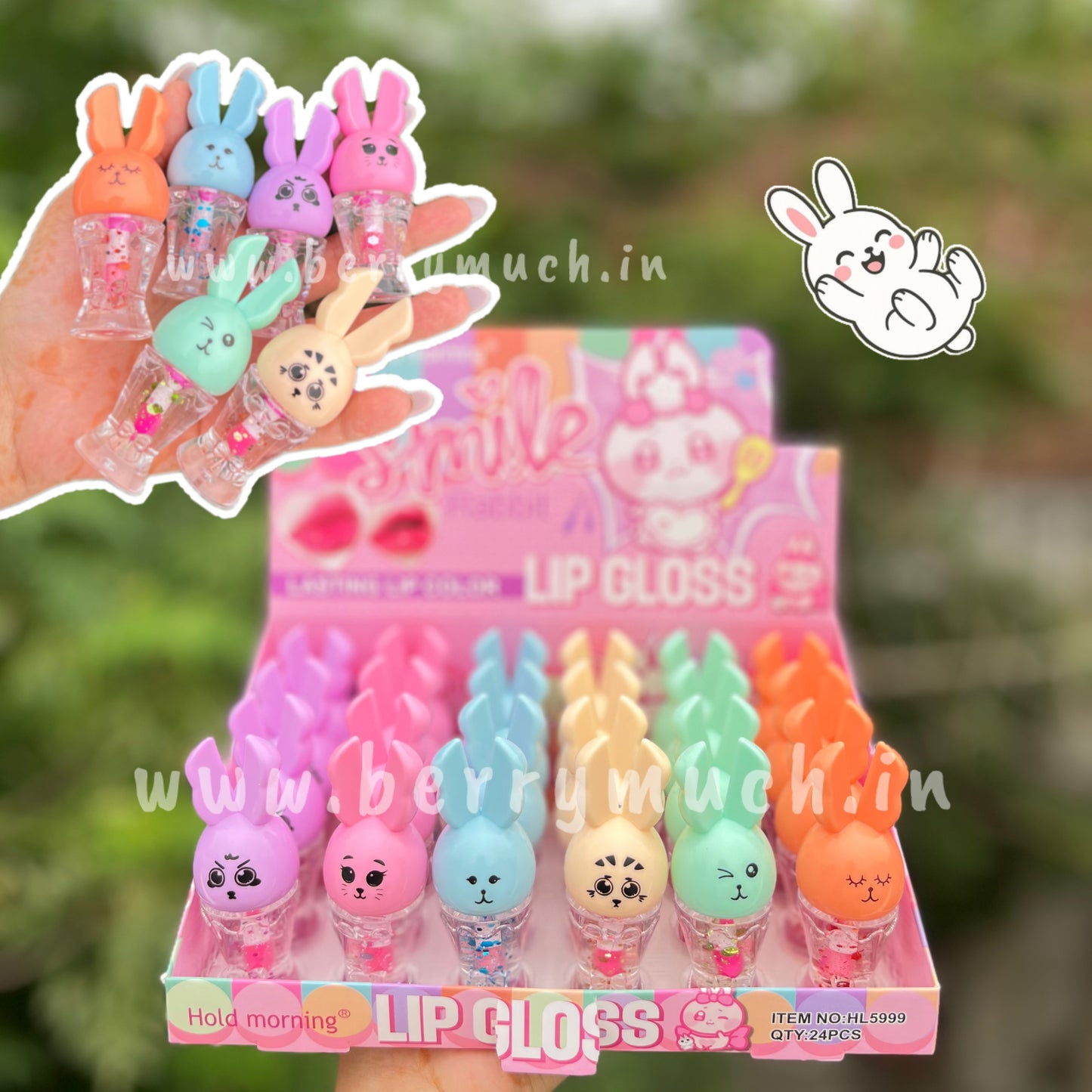 Moody Bunny Lipgloss