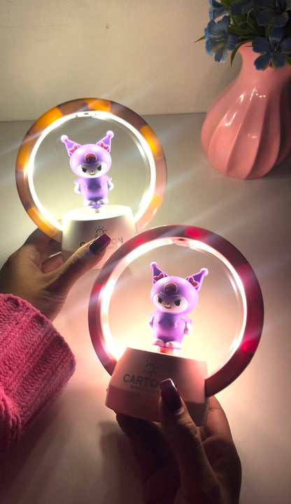 Kuromi Ring Light LED Lamp