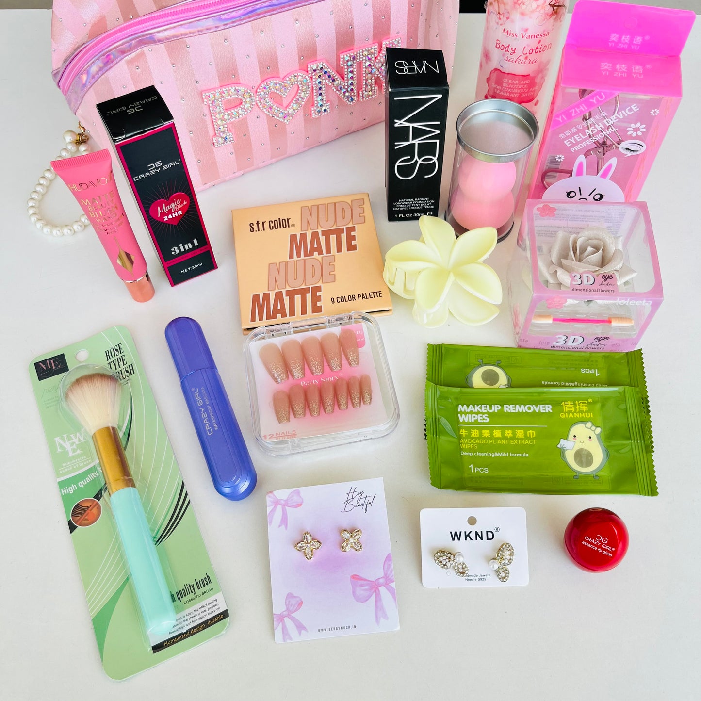 Karwachauth Special Makeup Vanity Pouch Hamper