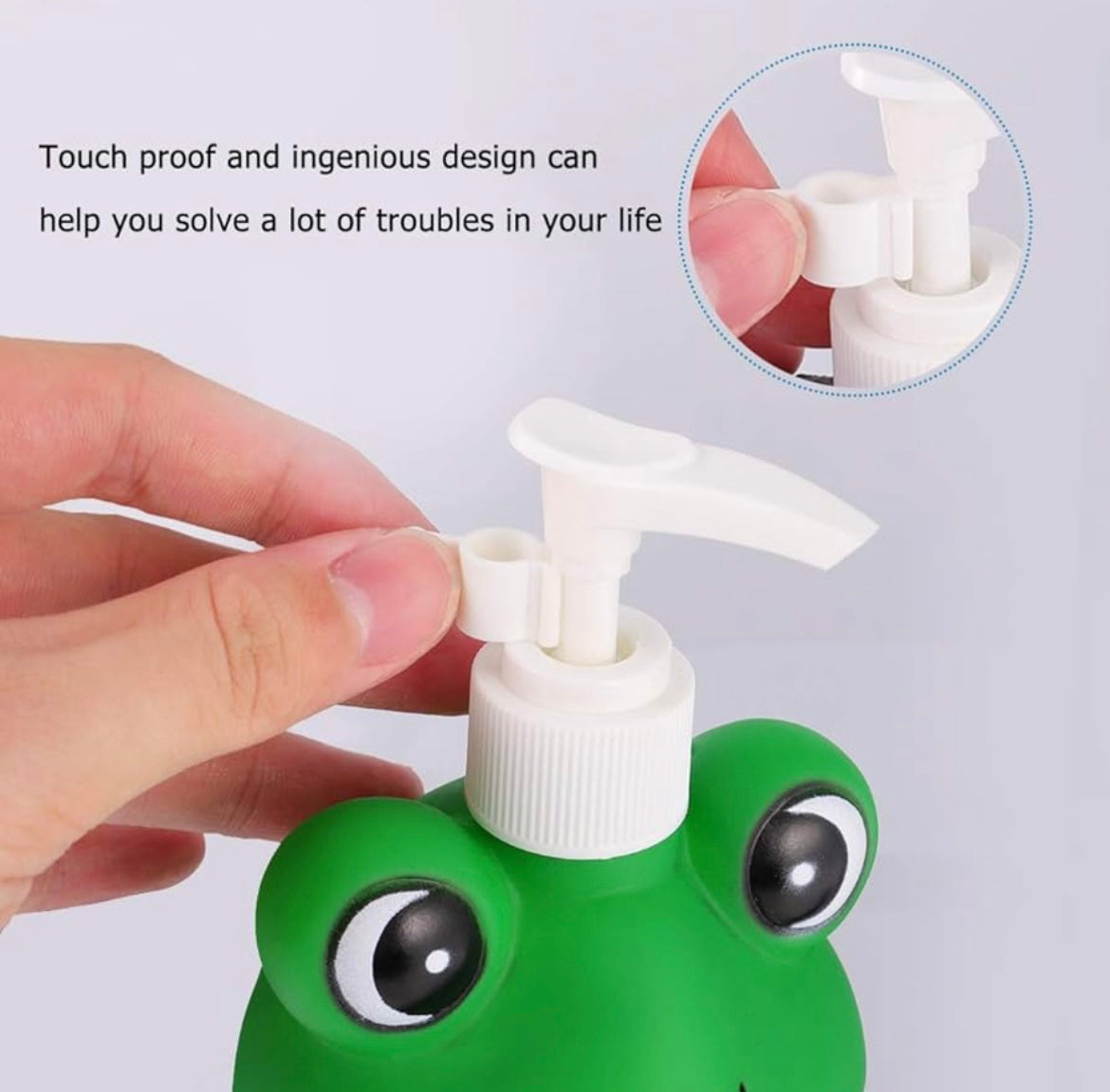 Cute Cartoon Soap/Lotion Dispenser/Silicon