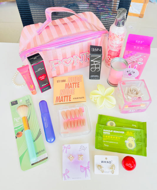 Karwachauth Special Makeup Vanity Pouch Hamper