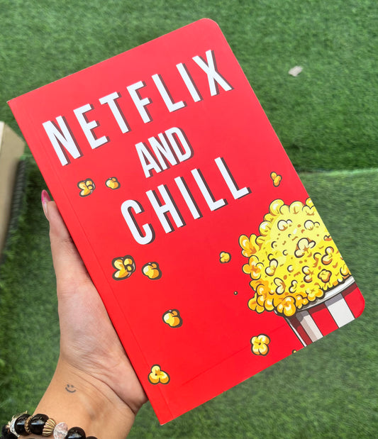 Netflix and Chill A5 Diary/Notebook