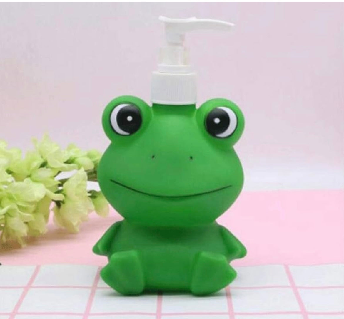 Cute Cartoon Soap/Lotion Dispenser/Silicon