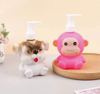 Cute Cartoon Soap/Lotion Dispenser/Silicon