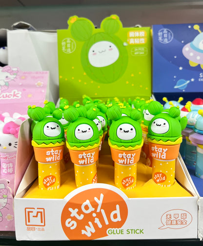 Cute Character Glue Stick