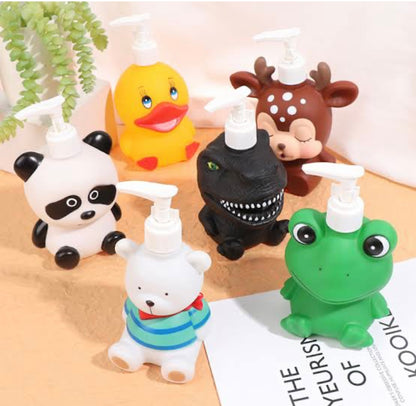 Cute Cartoon Soap/Lotion Dispenser/Silicon