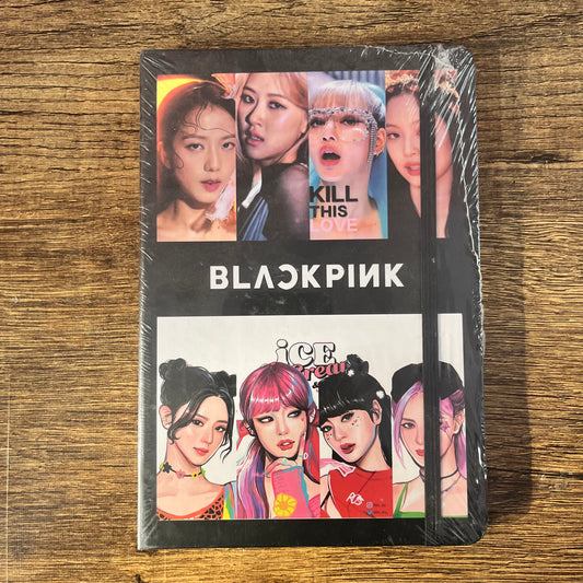 Black Pink Hardbound Diary/Notebook