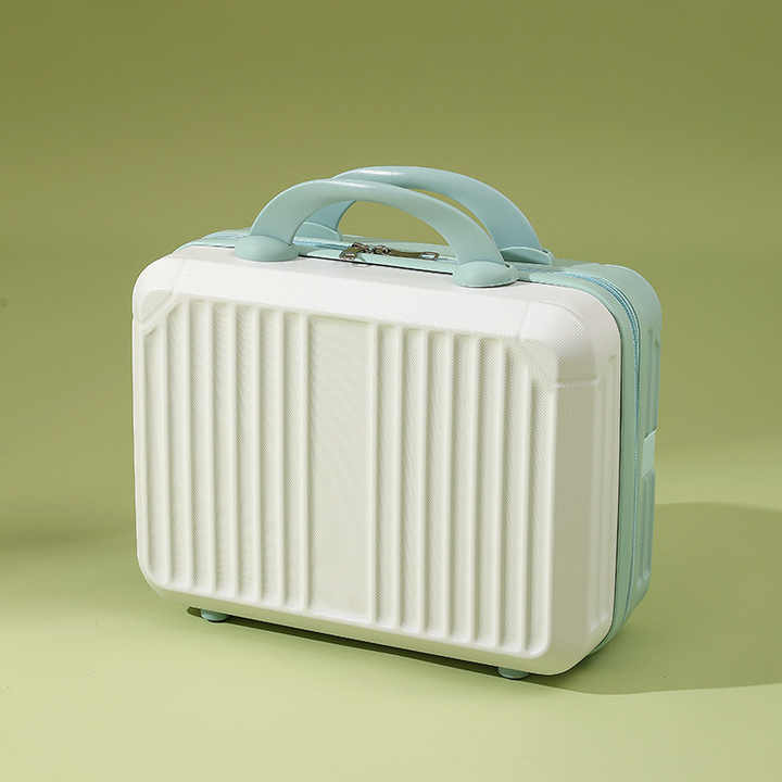 Stripes Mini Vanity Bag/Travel Luggage Suitcase