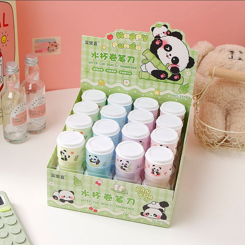 Panda Sipper Sharpeners Set | Kanjak Gift Pack
