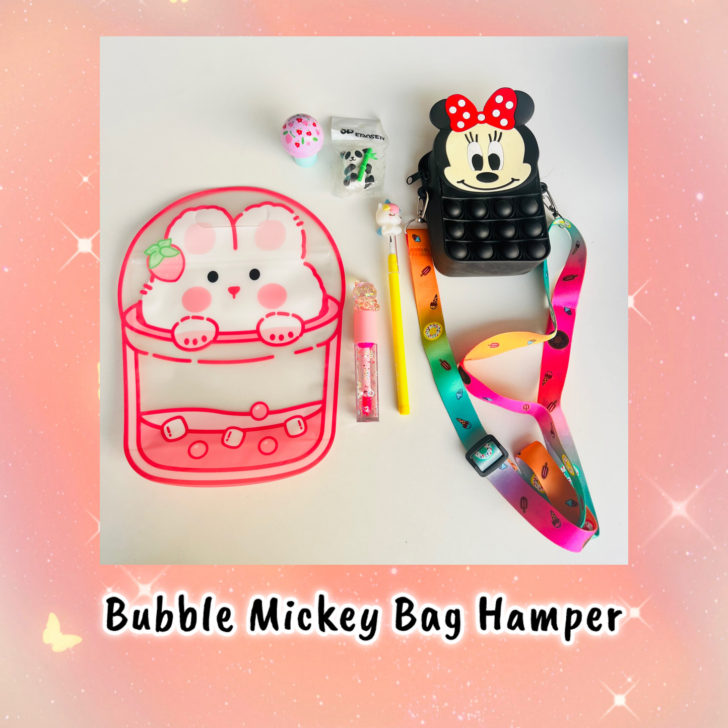 Bubble Mickey Bag Hamper | Kanjak Gift Pouch