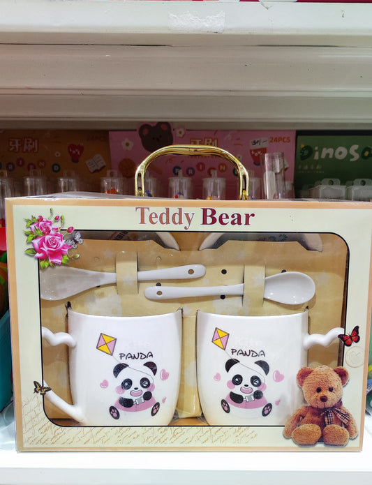 Panda Ceramic Mug Gift Set of 2pcs