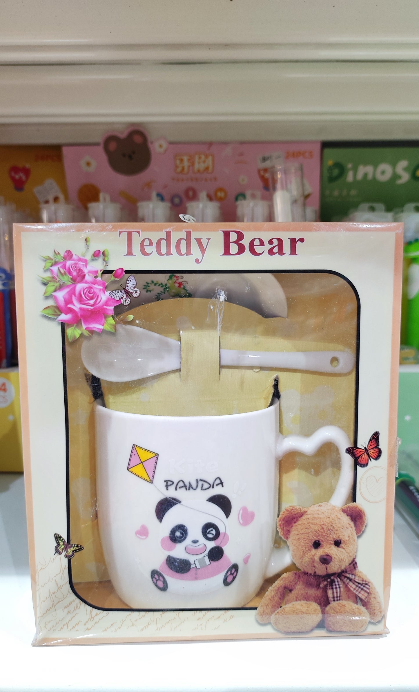 Panda Ceramic Mug Gift Set