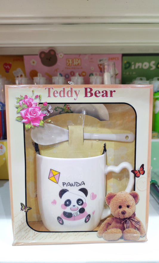 Panda Ceramic Mug Gift Set