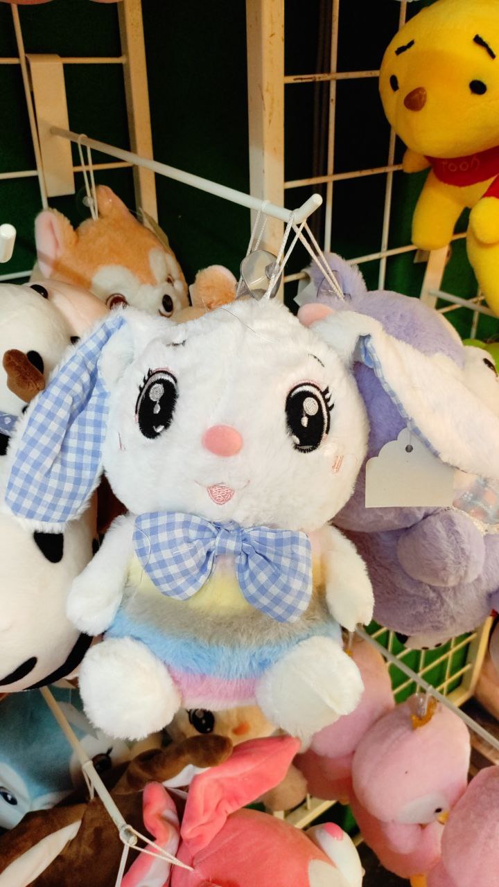 Rainbow Bunny Soft Toy