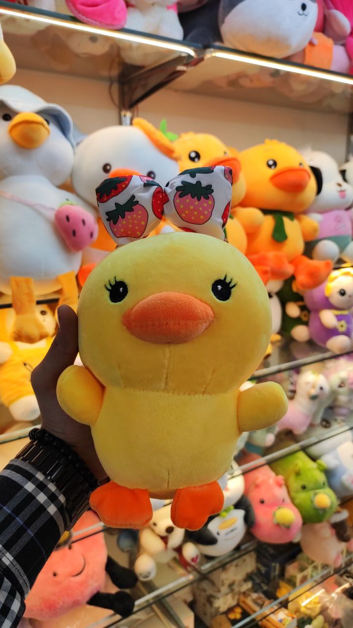 Beauty Bow Duck Soft Toy