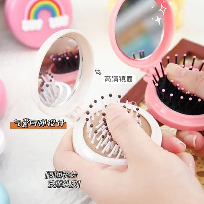 Unicorn Mirror Comb Set Kanjak Gifts