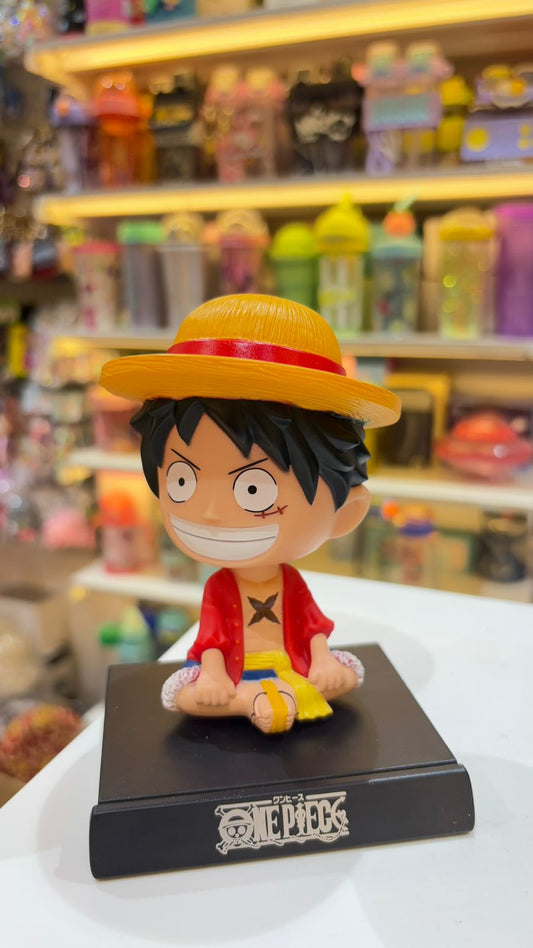 Monkey D Luffy Bobble Head| Action Figure for Decor/Car