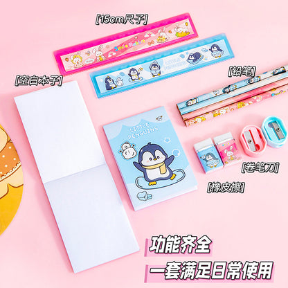Cute Penguin Stationary Gift Set