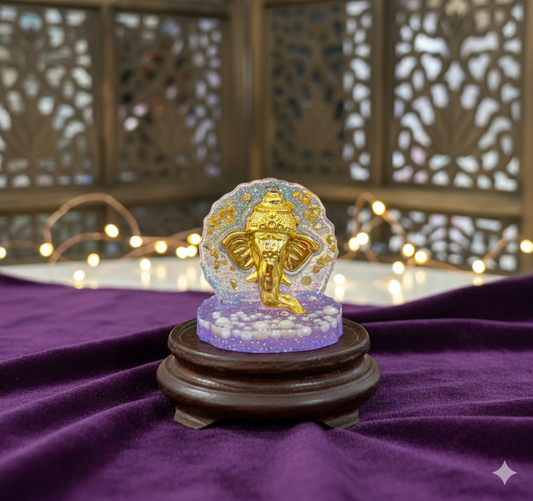 Resin Ganesh Ji Mini Idol | Showpiece
