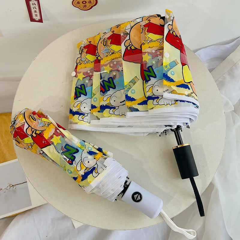 Shinchan Automatic Transparent Umbrella