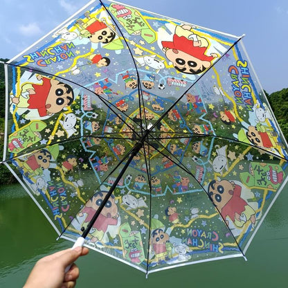 Shinchan Automatic Transparent Umbrella