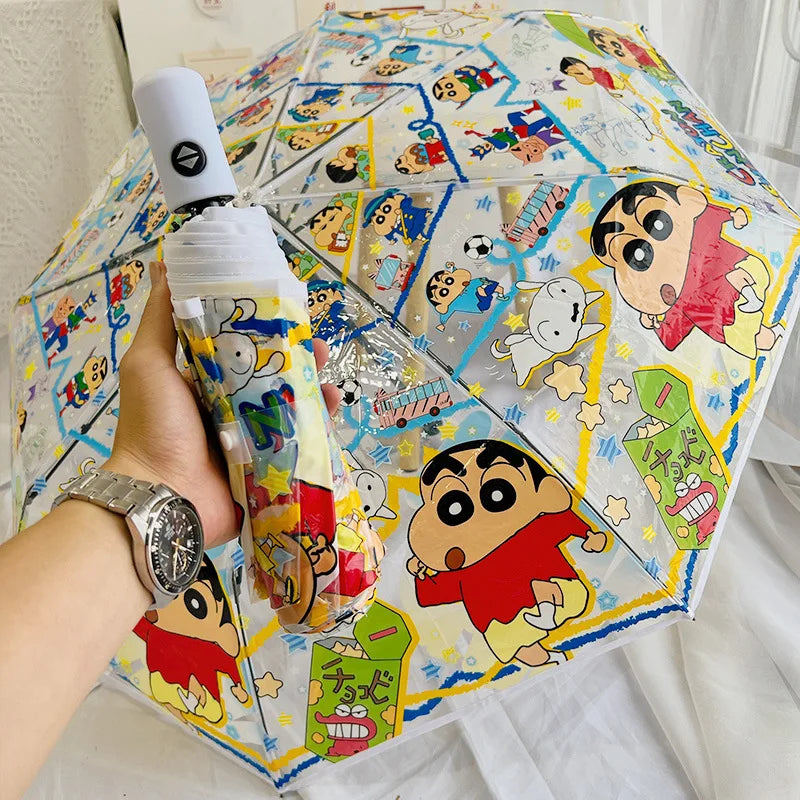 Shinchan Automatic Transparent Umbrella