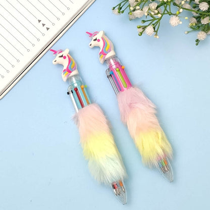 Unicorn Furr Multi-ink Pen(6 in 1)