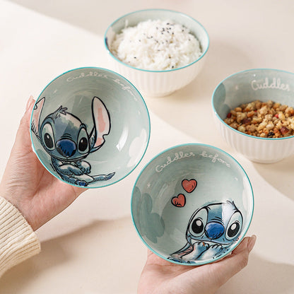 Stitch Ceramic Bowls Set | Premium Gift Box
