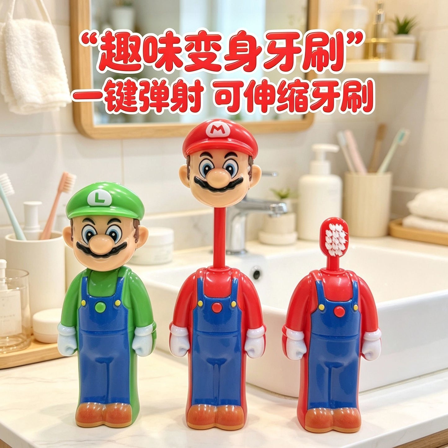 Super Mario Toothbrush