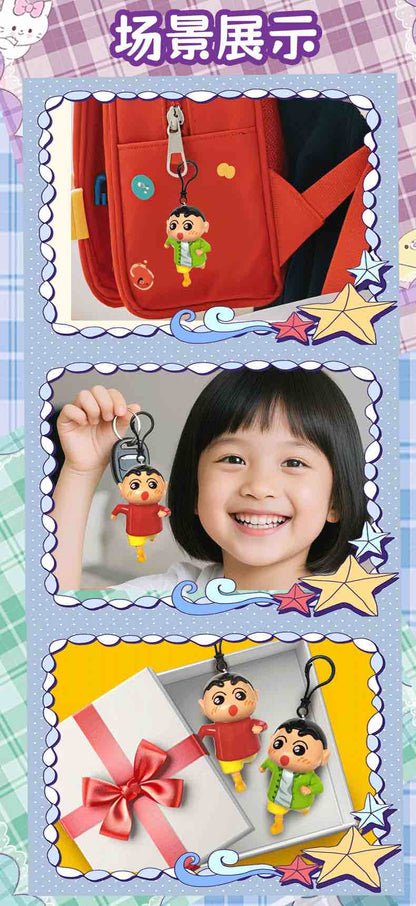Running Shinchan Keychain