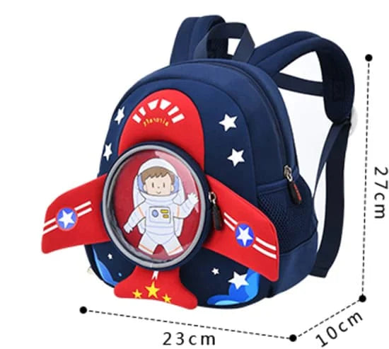 3d Airplane Bagpack (Kindergarten Kids)